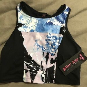 Betsey Johnson performance sports bra